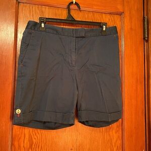 Brooks Brothers Navy Women's 10 Shorts